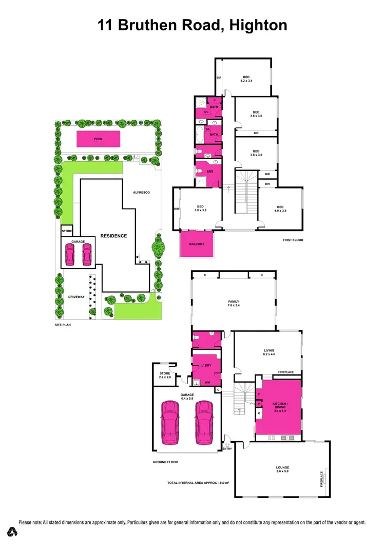 Floorplan of Homely house listing, 11 Bruthen Road, Highton VIC 3216