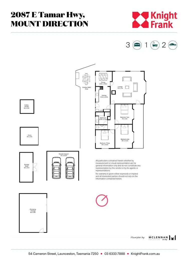 Floorplan of Homely house listing, 2087 East Tamar Highway, Dilston TAS 7252
