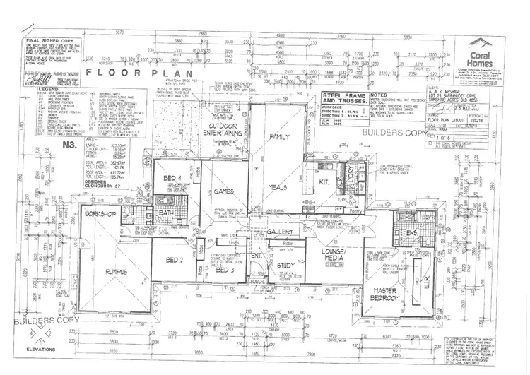 Floorplan of Homely house listing, 110 Barranjoey Drive, Sunshine Acres QLD 4655
