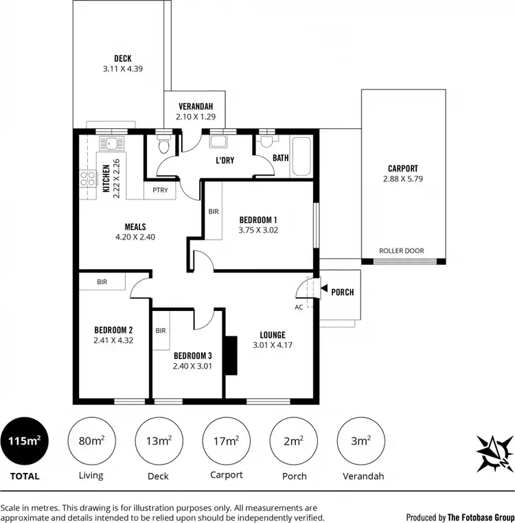 Floorplan of Homely other listing, 92 International Avenue, Salisbury North SA 5108