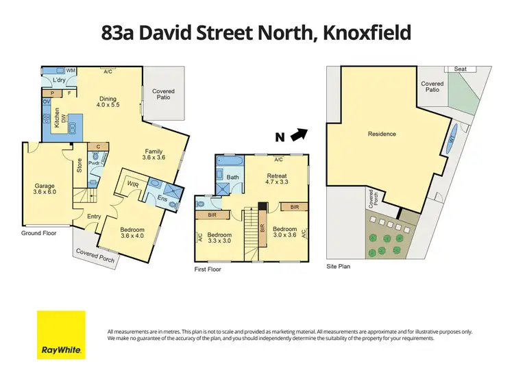 Floorplan of Homely house listing, 83a David Street North, Knoxfield VIC 3180