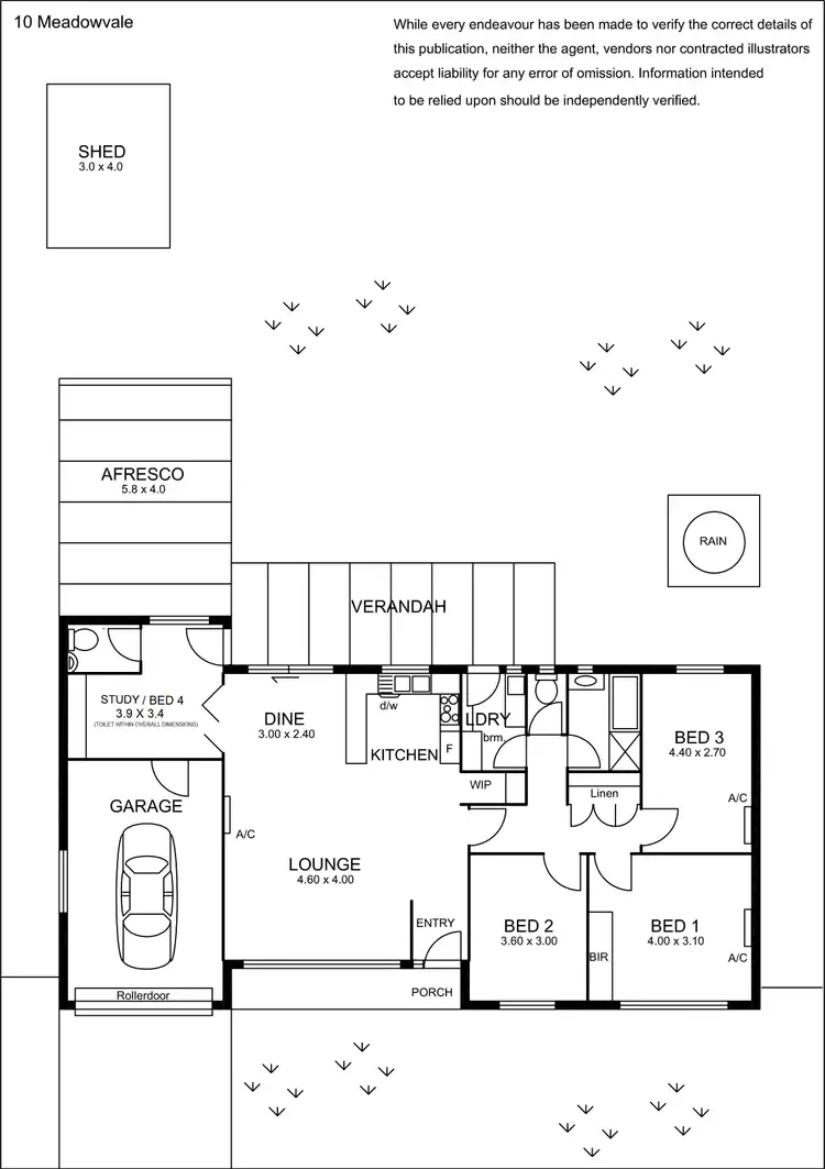 Floorplan of Homely house listing, 10 Meadowvale Road, Athelstone SA 5076