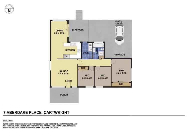 Floorplan of Homely house listing, 7 Aberdare Place, Cartwright NSW 2168