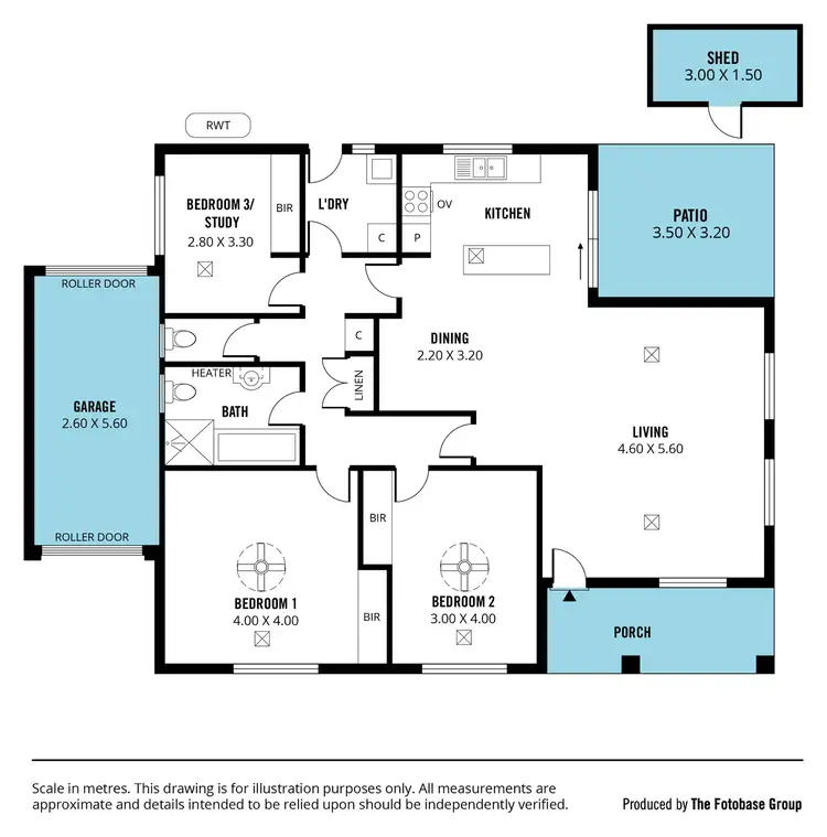 Floorplan of Homely house listing, 12 Grey Box Avenue, Noarlunga Centre SA 5168