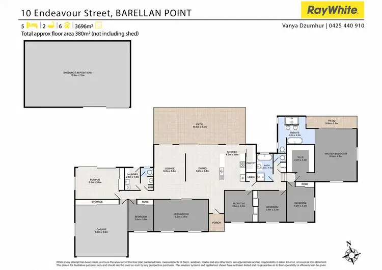 Floorplan of Homely house listing, 10 Endeavour Street, Barellan Point QLD 4306