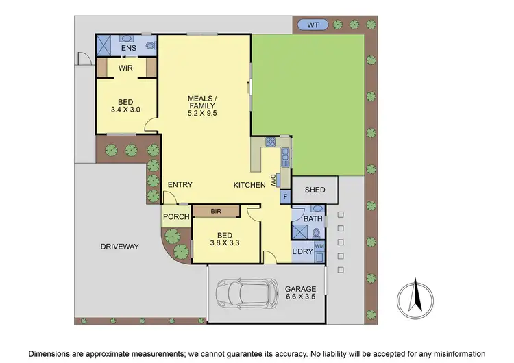 Floorplan of Homely unit listing, 4/46 Westley Street, Ferntree Gully VIC 3156