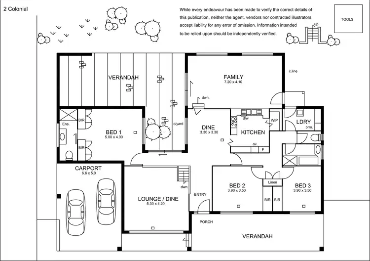 Floorplan of Homely house listing, 2 Colonial Court, Highbury SA 5089