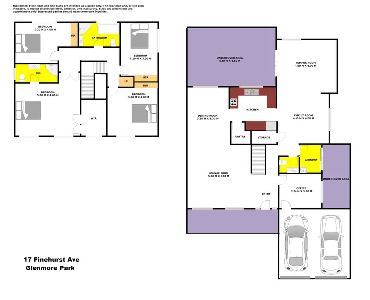 Floorplan of Homely house listing, 17 Pinehurst Avenue, Glenmore Park NSW 2745