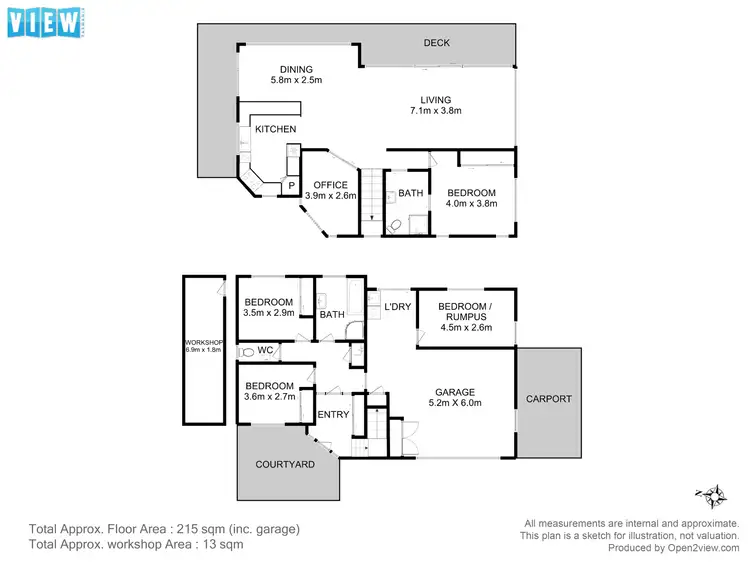Floorplan of Homely house listing, 83 Diamond Drive, Blackmans Bay TAS 7052