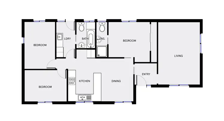 Floorplan of Homely house listing, 14 Amherst Street, Kambah ACT 2902