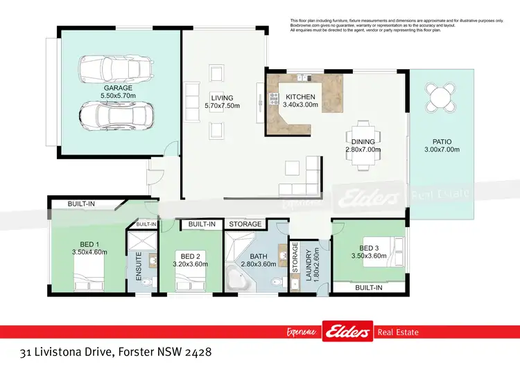 Floorplan of Homely house listing, 31 Livistona Drive, Forster NSW 2428