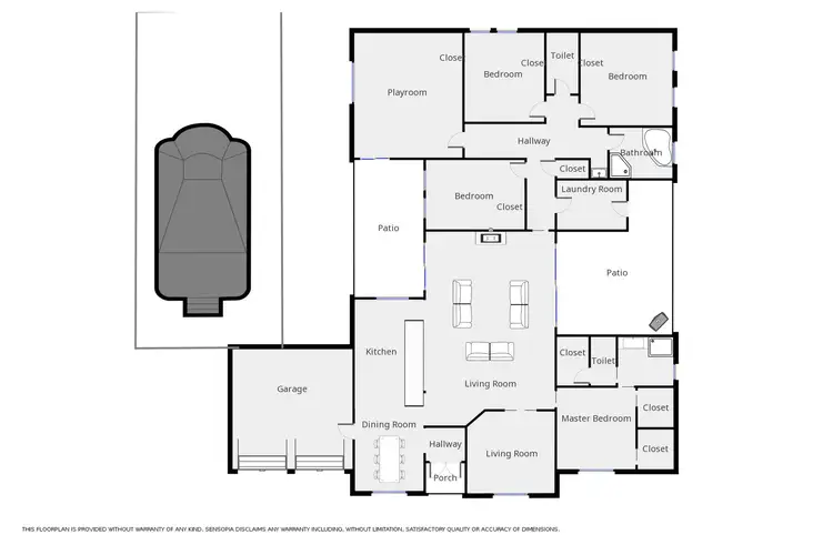 Floorplan of Homely house listing, 313 Golf Course Road, Haven VIC 3401