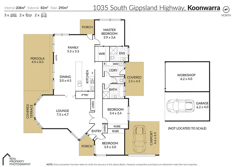 Floorplan of Homely house listing, 1035 South Gippsland Highway, Koonwarra VIC 3954