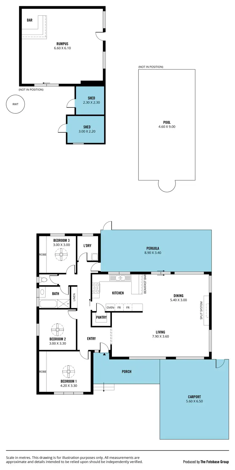 Floorplan of Homely house listing, 6 Anchorage Street, Seaford SA 5169