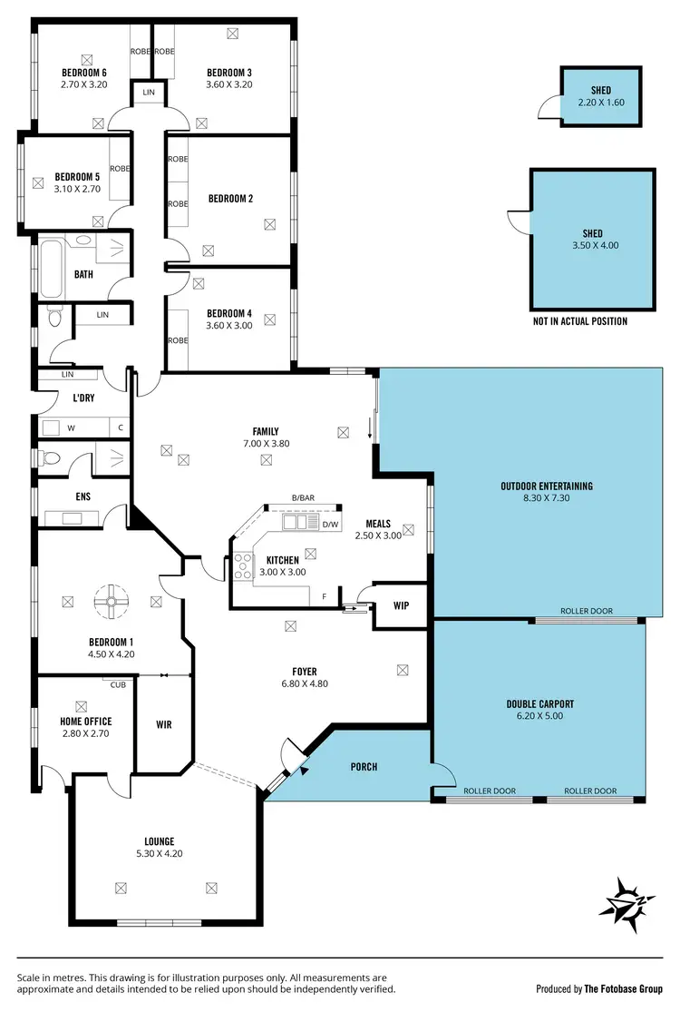 Floorplan of Homely house listing, 20 Foxfield Drive, Onkaparinga Hills SA 5163