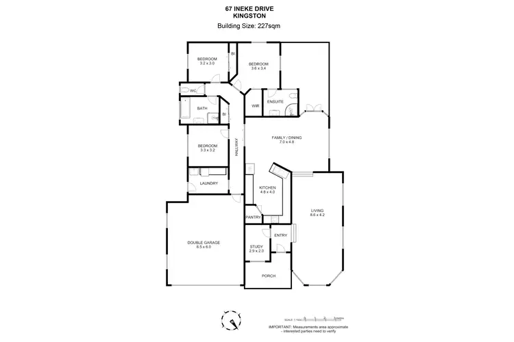 Floorplan of Homely house listing, 67 Ineke Drive, Kingston TAS 7050