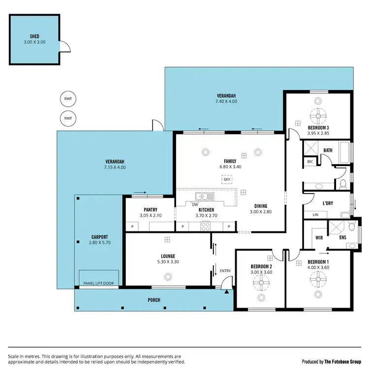 Floorplan of Homely house listing, 16 Deane Avenue, Noarlunga Downs SA 5168