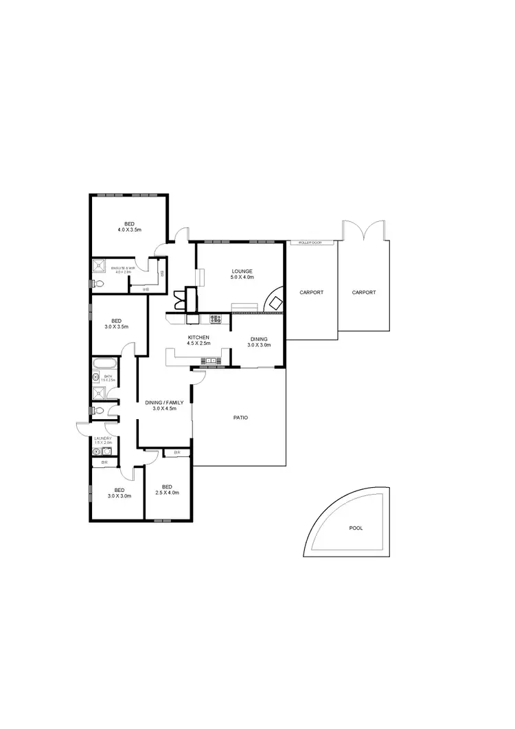 Floorplan of Homely house listing, 11 Caswell Drive, Hallett Cove SA 5158