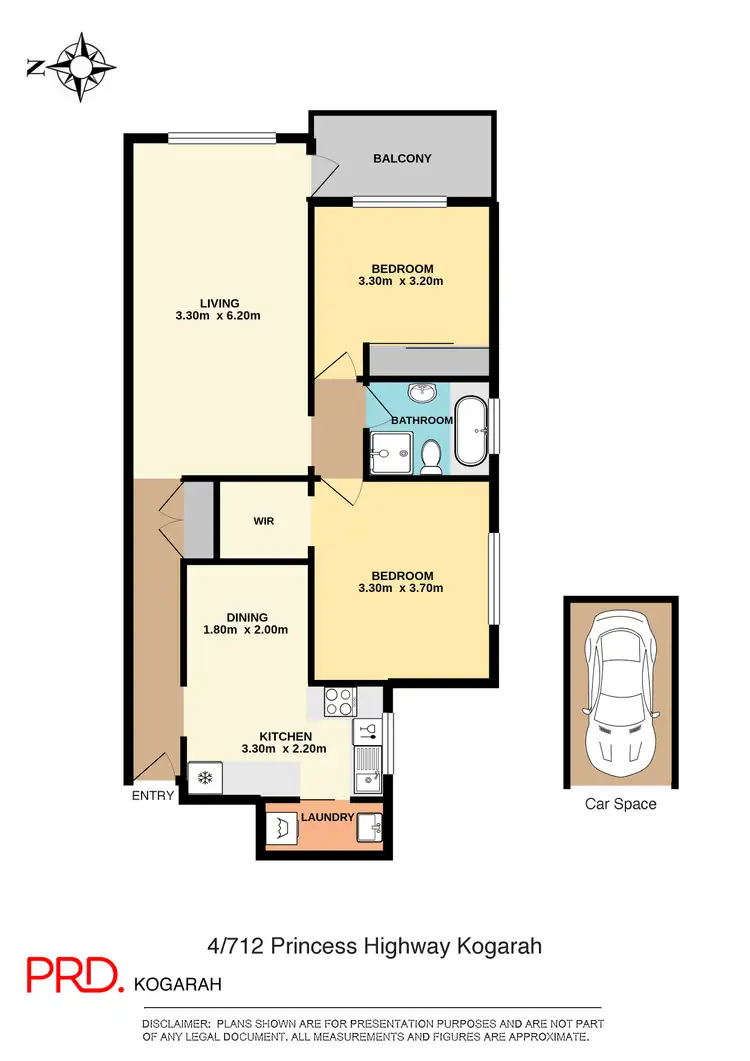 Floorplan of Homely unit listing, 4/712 Princes Highway, Kogarah NSW 2217