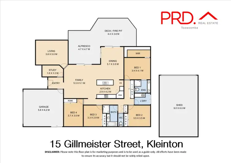 Floorplan of Homely house listing, 15 Gillmeister Street, Kleinton QLD 4352