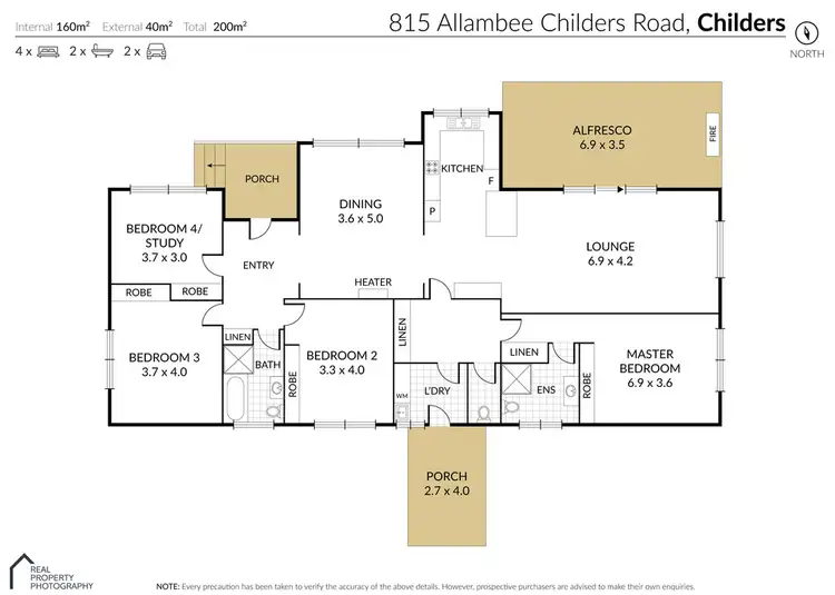 Floorplan of Homely rural property listing, 815 Allambee-Childers Road, Childers VIC 3824