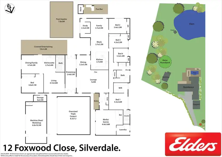 Floorplan of Homely house listing, 12 Foxwood Close, Silverdale NSW 2752