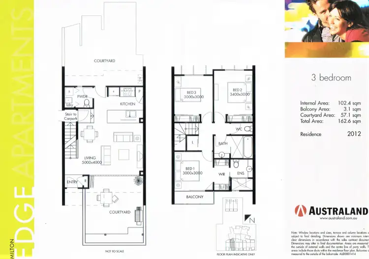 Floorplan of Homely townhouse listing, 20B/18 Manning Street, Milton QLD 4064