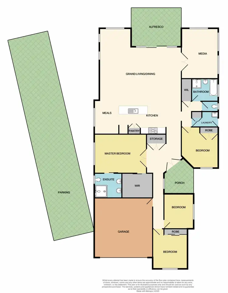 Floorplan of Homely house listing, 7 Galeff Place, Bolwarra Heights NSW 2320