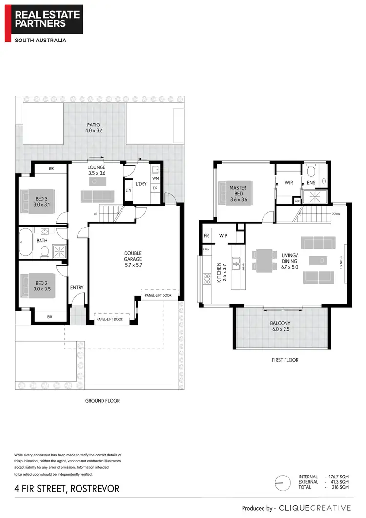 Floorplan of Homely house listing, 4 Fir Street, Rostrevor SA 5073