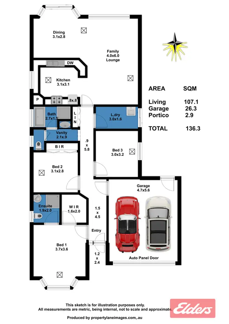 Floorplan of Homely house listing, 44F Bella Street, Gawler East SA 5118