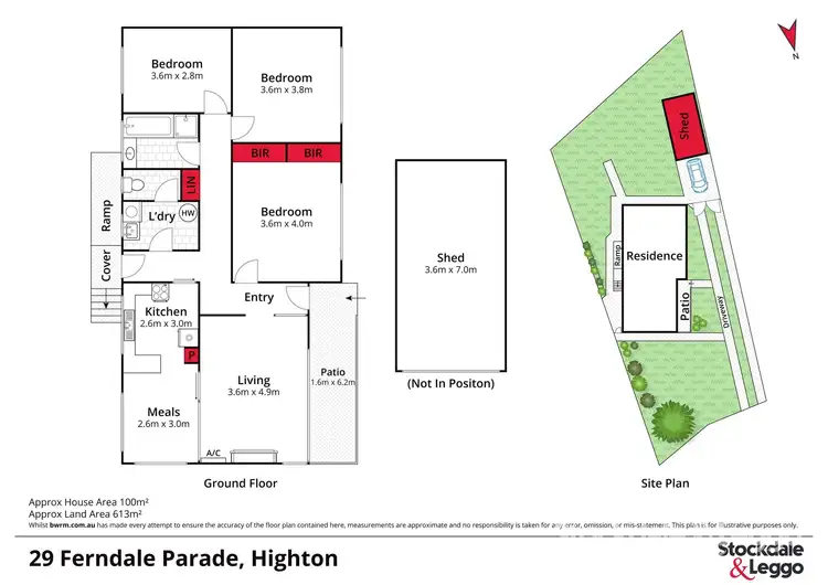Floorplan of Homely house listing, 29 Ferndale Parade, Highton VIC 3216