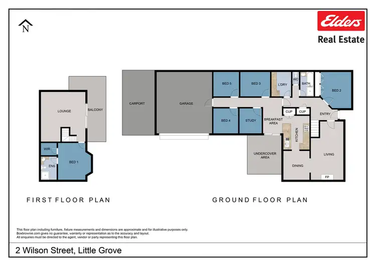 Floorplan of Homely house listing, 2 Wilson Street, Little Grove WA 6330