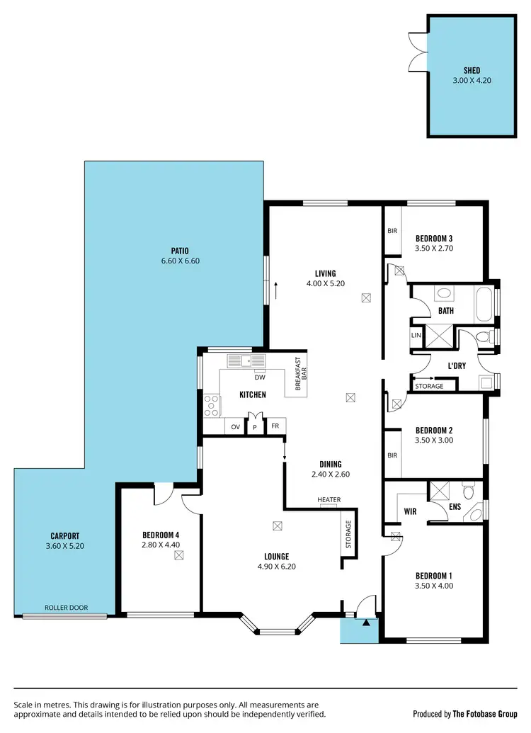 Floorplan of Homely house listing, 3 Grange Walk, Morphett Vale SA 5162