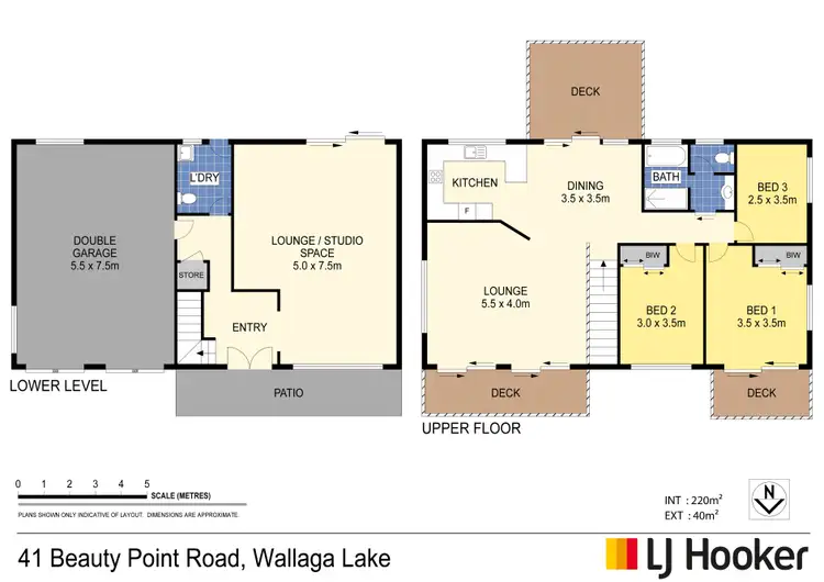 Floorplan of Homely house listing, 41 Beauty Point Road, Wallaga Lake NSW 2546