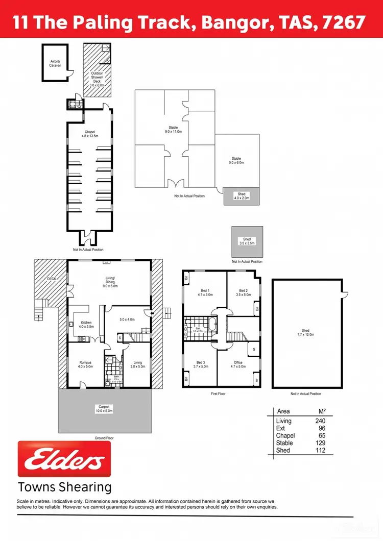 Floorplan of Homely house listing, 11 Paling Track, Bangor TAS 7267