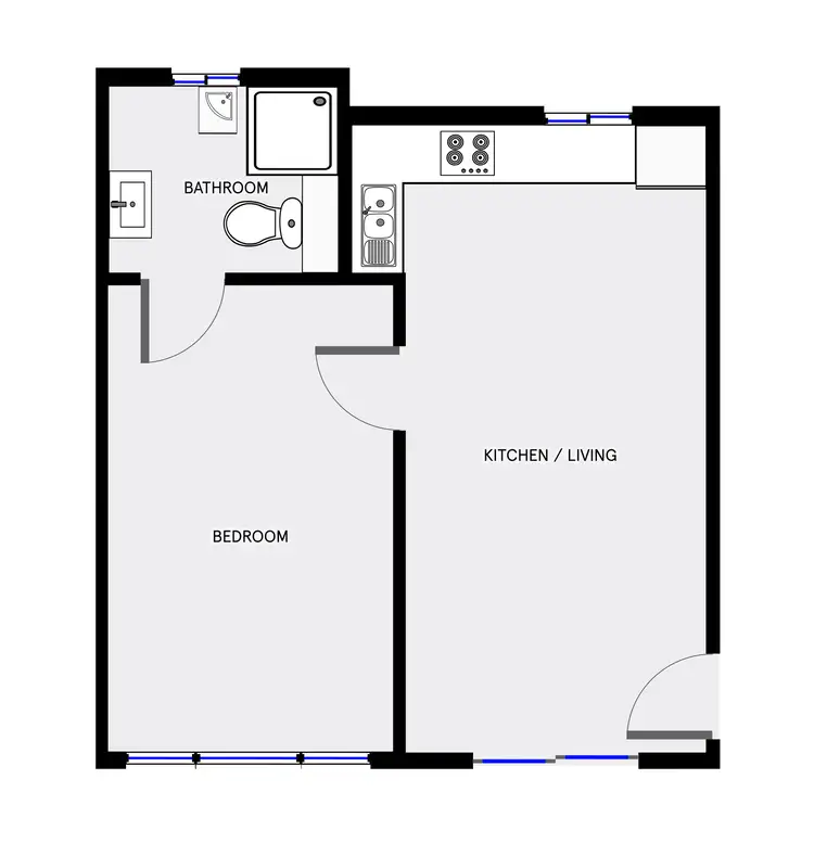 Floorplan of Homely unit listing, 6/39 Gardiner Street, Downer ACT 2602