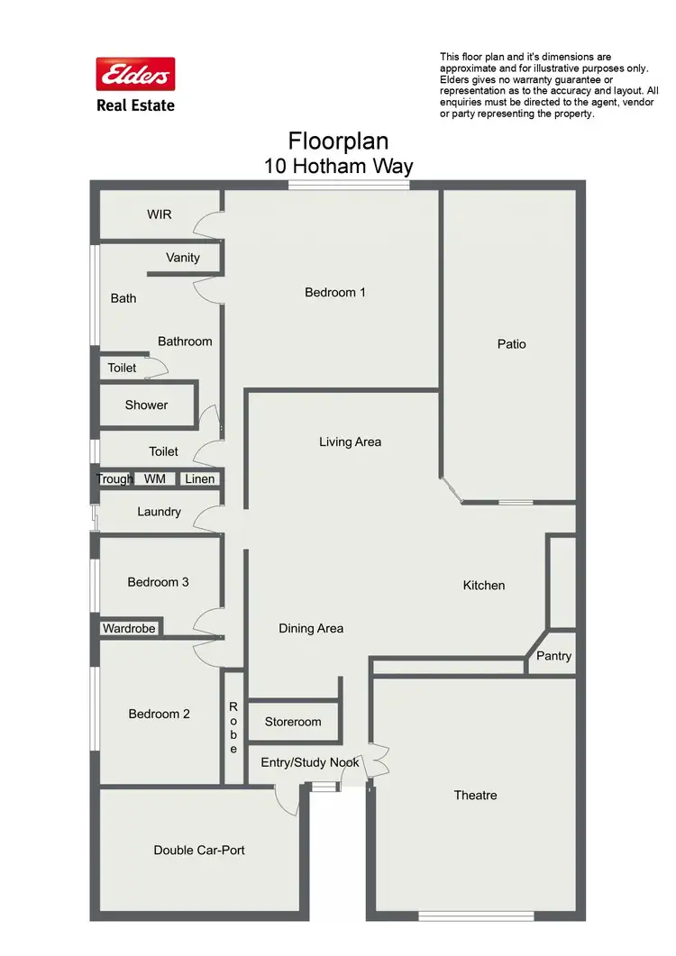 Floorplan of Homely house listing, 10 Hotham Way, Eaton WA 6232