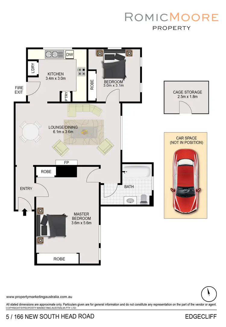 Floorplan of Homely apartment listing, 5/166 New South Head Road, Edgecliff NSW 2027