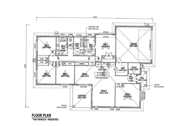 Floorplan of Homely house listing, 35 Whitefield Street, Glenvale QLD 4350