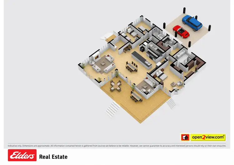 Floorplan of Homely rural property listing, 39 Budgee Road, Ascot QLD 4359