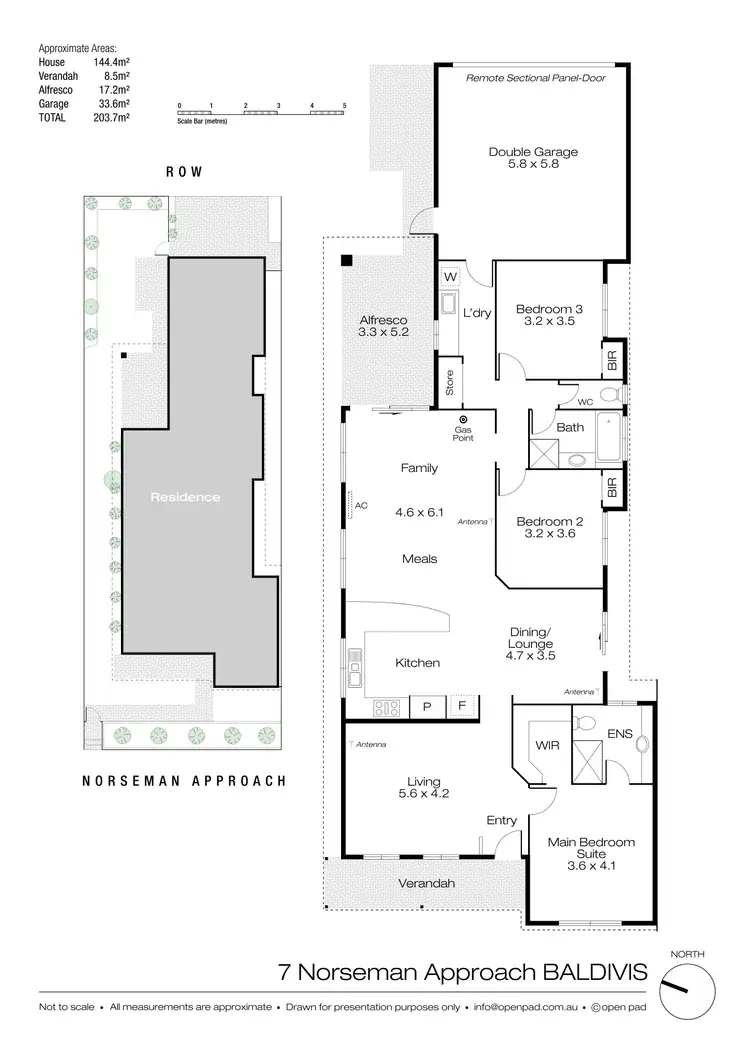 Floorplan of Homely house listing, 7 Norseman Approach, Baldivis WA 6171