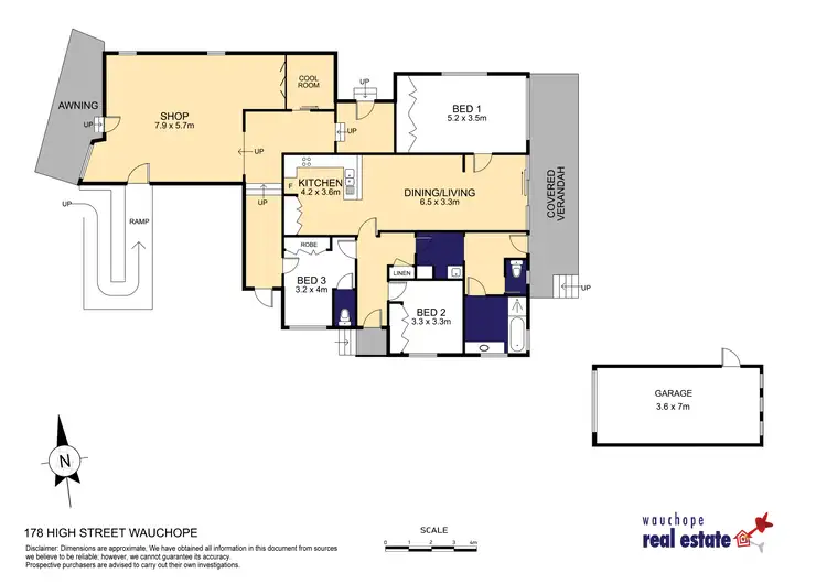 Floorplan of Homely house listing, 178 High Street, Wauchope NSW 2446