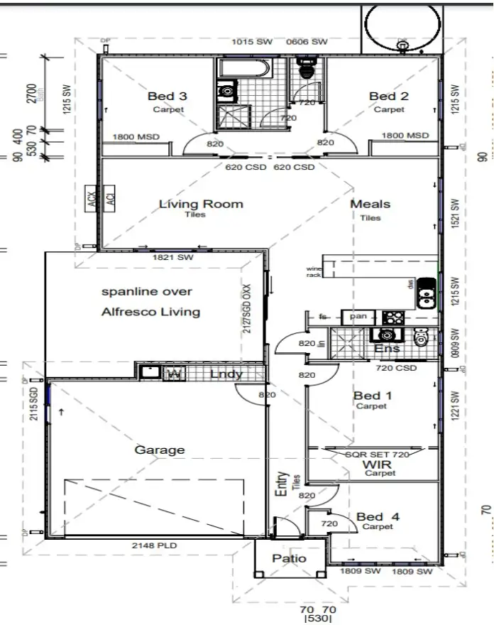 Floorplan of Homely house listing, 18 Elizabeth St, Coomera QLD 4209