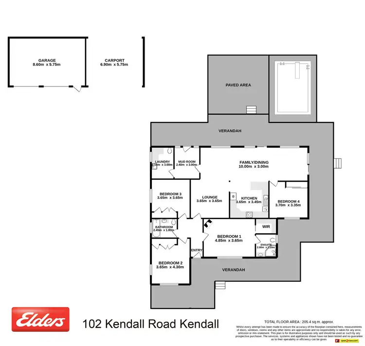 Floorplan of Homely house listing, 102 Kendall Road, Kendall NSW 2439