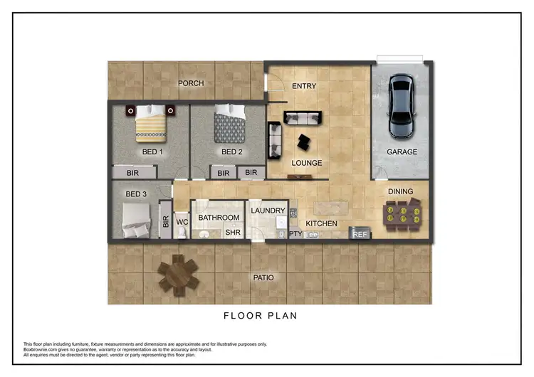Floorplan of Homely house listing, 10 Fernleigh Avenue, Andergrove QLD 4740