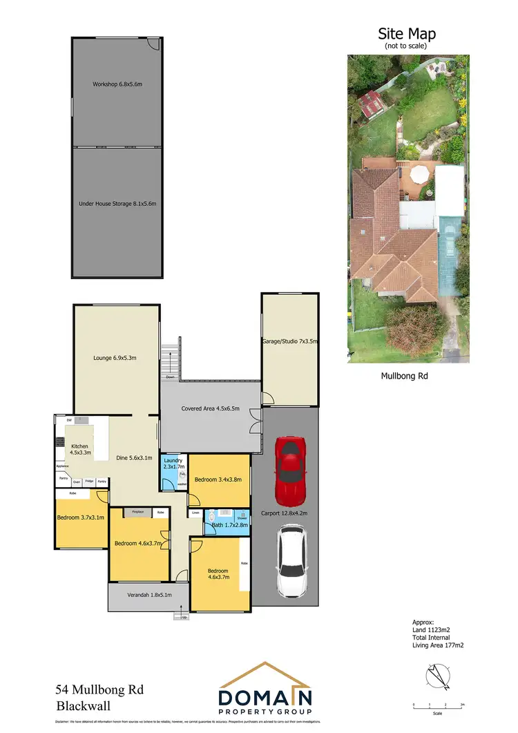 Floorplan of Homely house listing, 54 Mullbong Road, Blackwall NSW 2256
