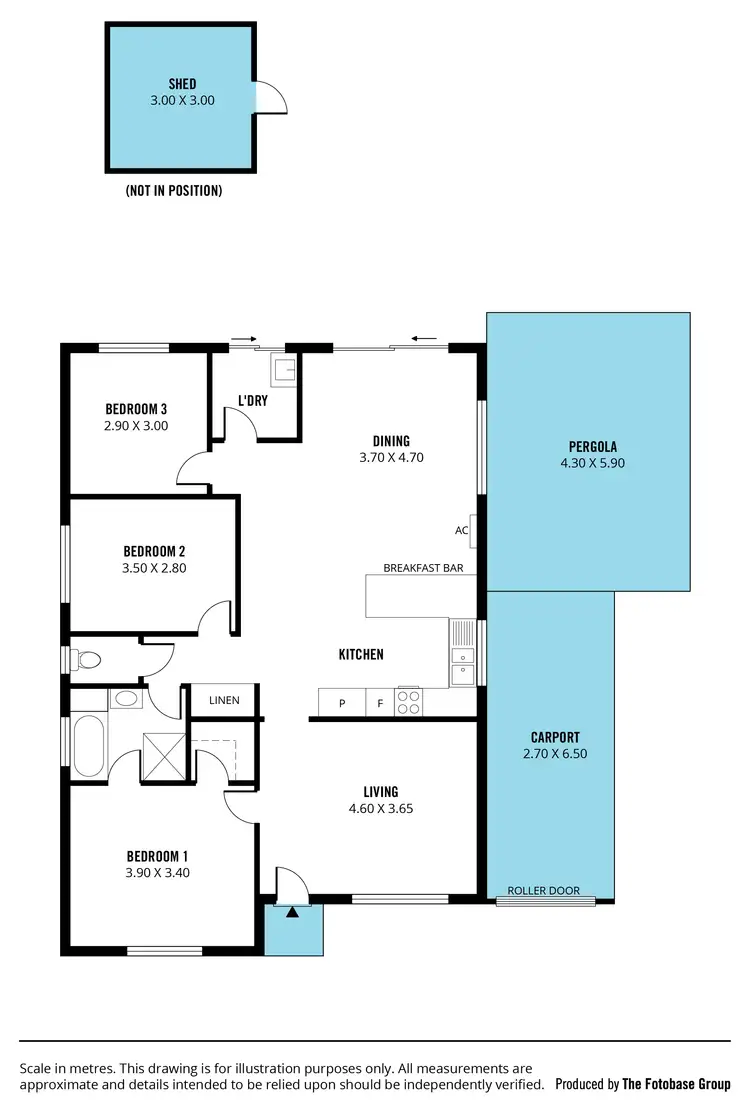 Floorplan of Homely house listing, 4 Goyder Road, Mount Compass SA 5210