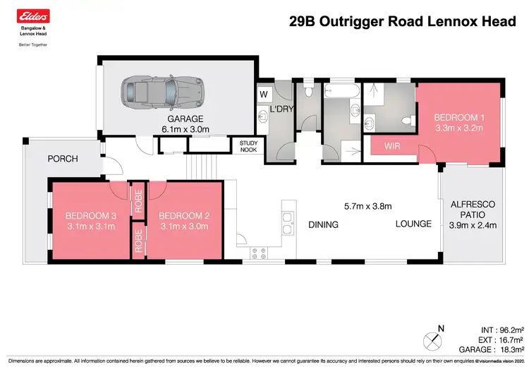 Floorplan of Homely house listing, 29B Outrigger Road, Lennox Head NSW 2478