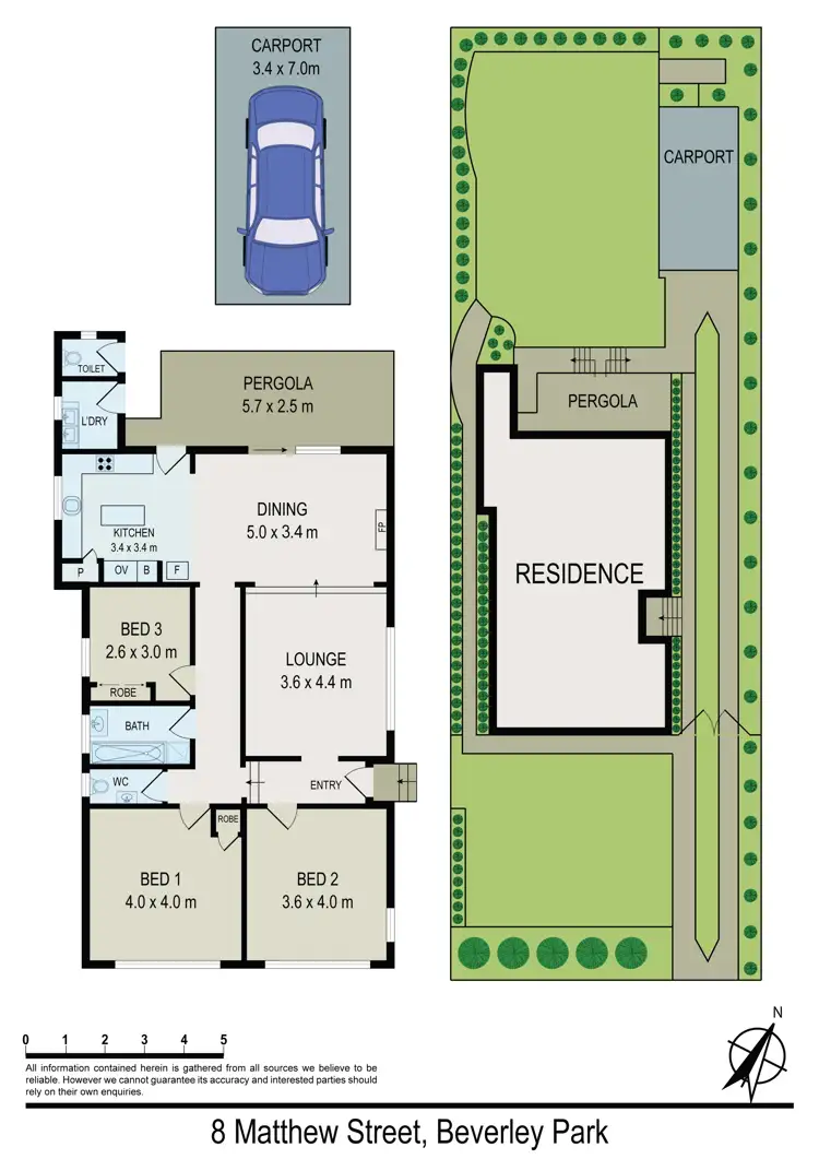 Floorplan of Homely house listing, 8 Matthew Street, Beverley Park NSW 2217