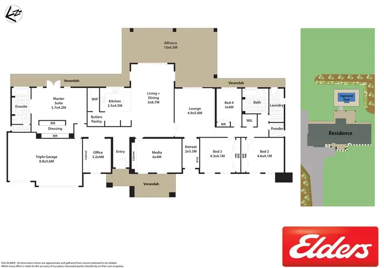 Floorplan of Homely house listing, Address available on request